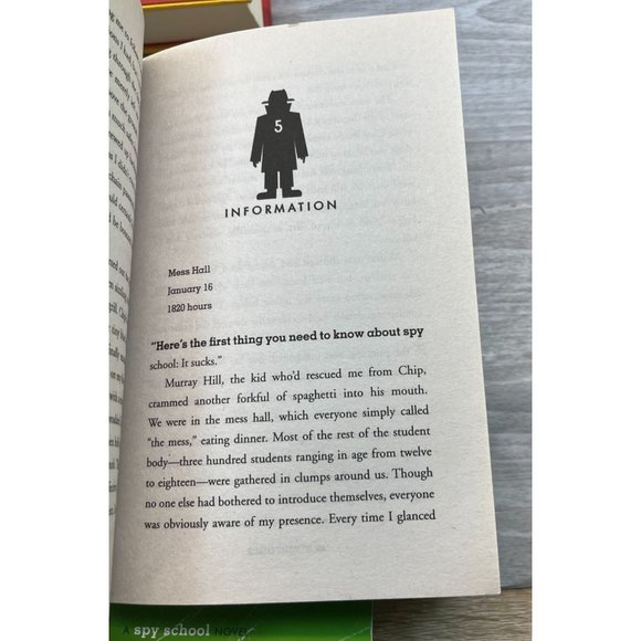 Lot of 3 Spy School Childrens Books Stuart Gibbs Spy Camp Evil Spy School - Picture 3 of 11